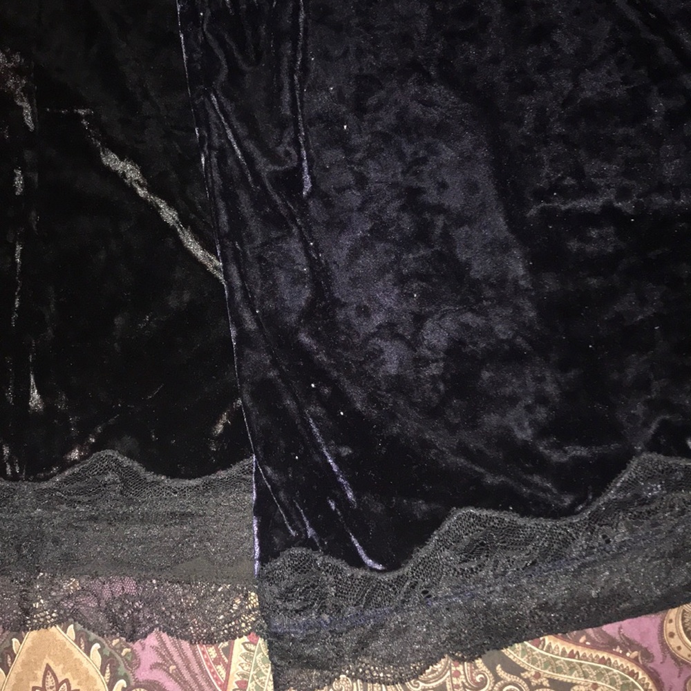 Lane Bryant. Lace trim cami  velour  22/24